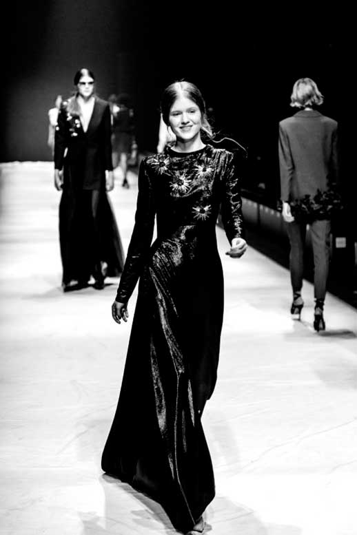 Irene Luft auf der Mercedes-Benz Fashion Week Berlin - Stella Kippe