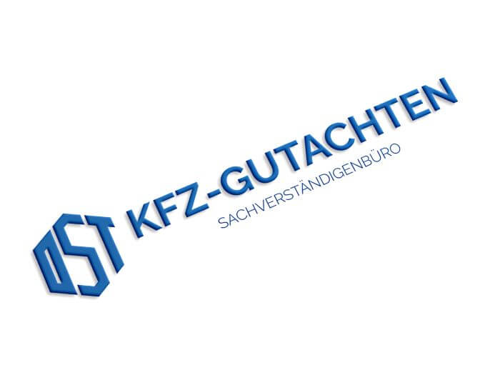Logodesign Berlin - abstraktes Logo - KFZ-Gutachten