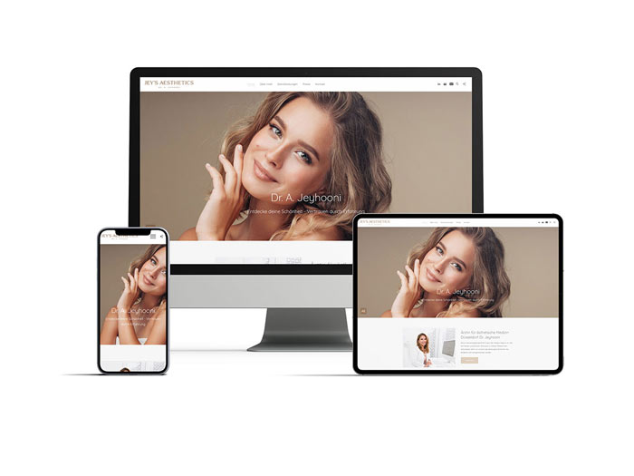 Website Beauty - ab 265 EUR Webdesign buchen